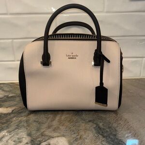 Kate Spade Black and White Satchel